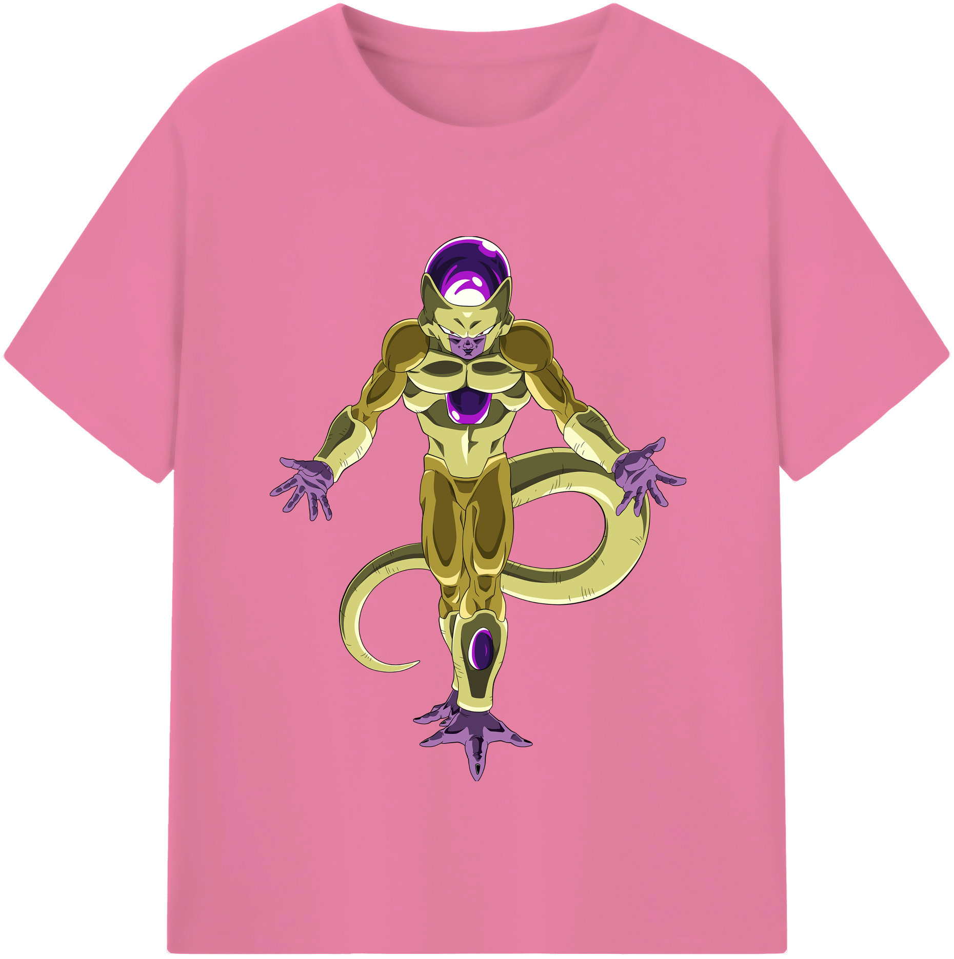 （画像用） ドラゴンボール フリーザ DRAGON BALL Frieza 綿100％半袖Tシャツ（フロントプリント）